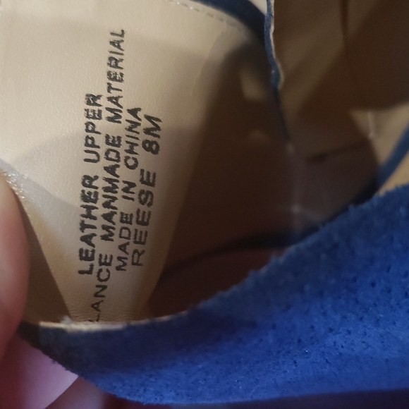 Violet & Red Blue Reese Wedges - Picture 7 of 10